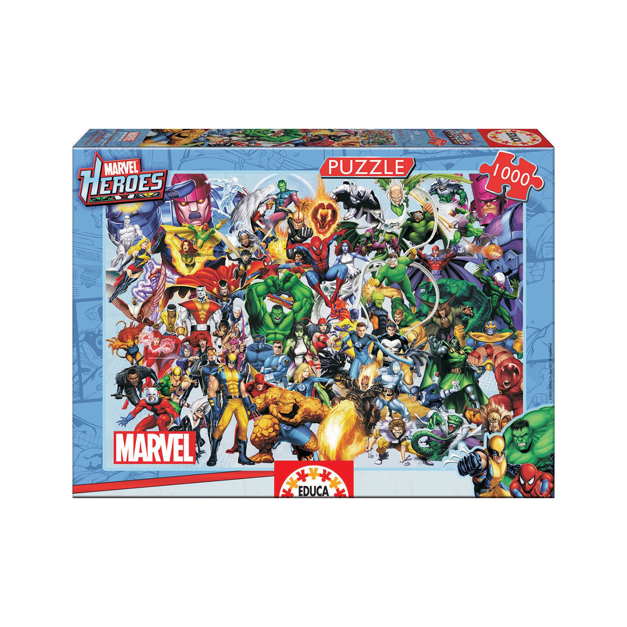 Educa Collage of Marvel Heroes 1000 Piece Puzzle