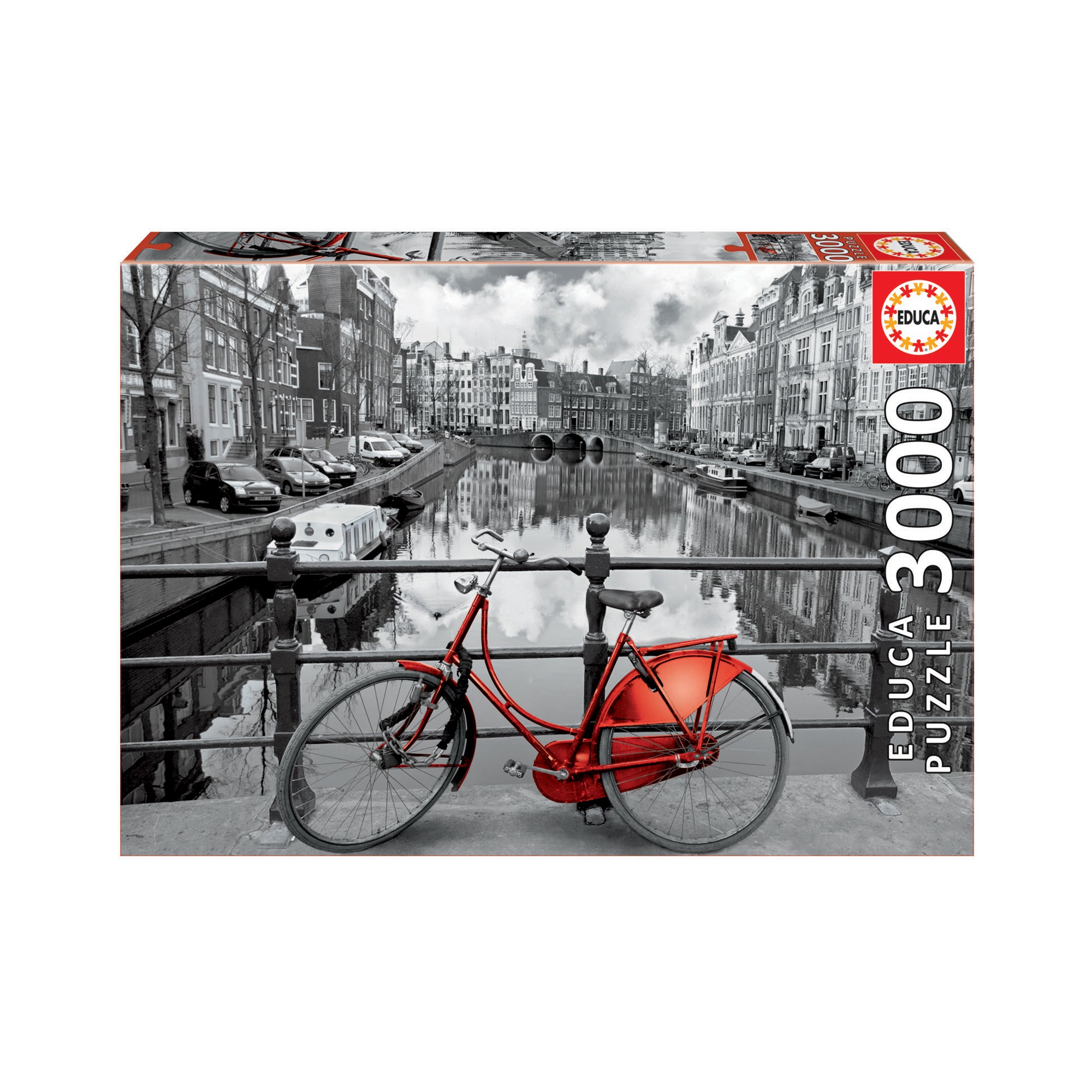 Educa Amsterdam - Black & White 3000 Piece Puzzle