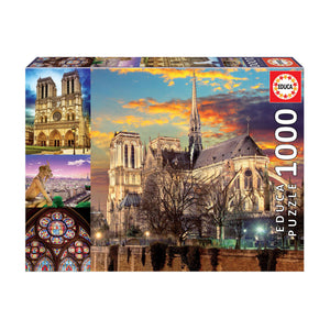 Educa Collage of Notre Dame 1000 Piece Puzzle