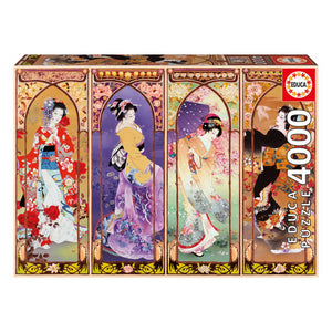 Educa Japanese Collage 4000 Piece Puzzle