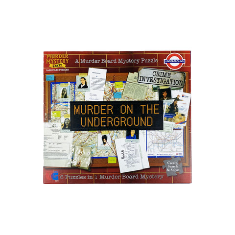 Murder On The Underground Myster Puzzle
