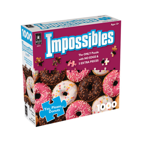 Impossibles Yes Please Doughnuts 1000 Piece Puzzle