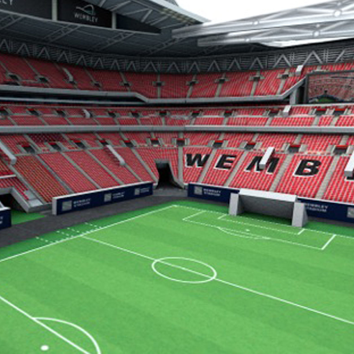 Paul Lamond Wembley 3D Stadium – Puzzle 3D En 89 Pièces Prédécoupées – Construisez Le Stade De Wembley – Dès 7 Ans – Cadeau Foot Sympa