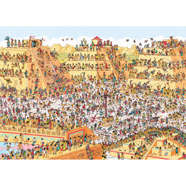Where's Wally The Last Days of the Aztecs 1000 Piece Puzzle