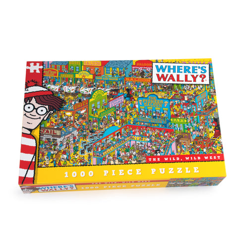 Where's Wally The Wild, Wild West 1000 Piece Puzzle