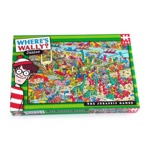 Where's Wally The Jurassic Games 100 piece Puzzle