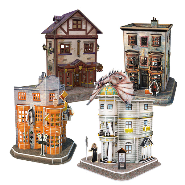 Harry Potter Diagon Alley 4 in 1 3D Puzzle