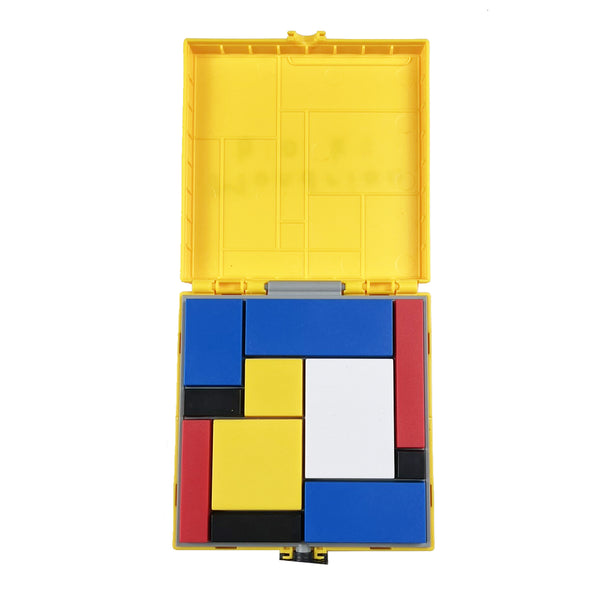 Mondrian Yellow blocks