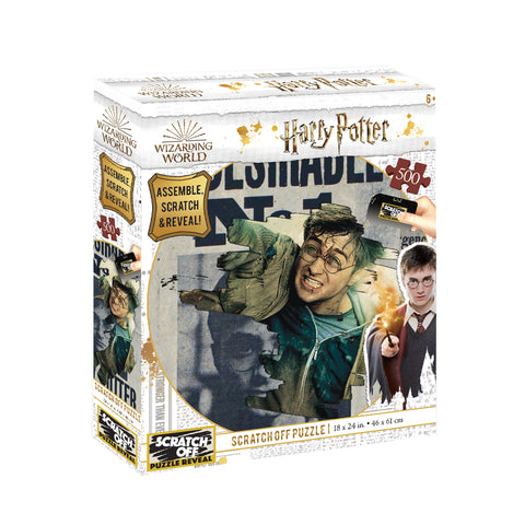 Harry Potter: Wanted Scratch Off Puzzle 