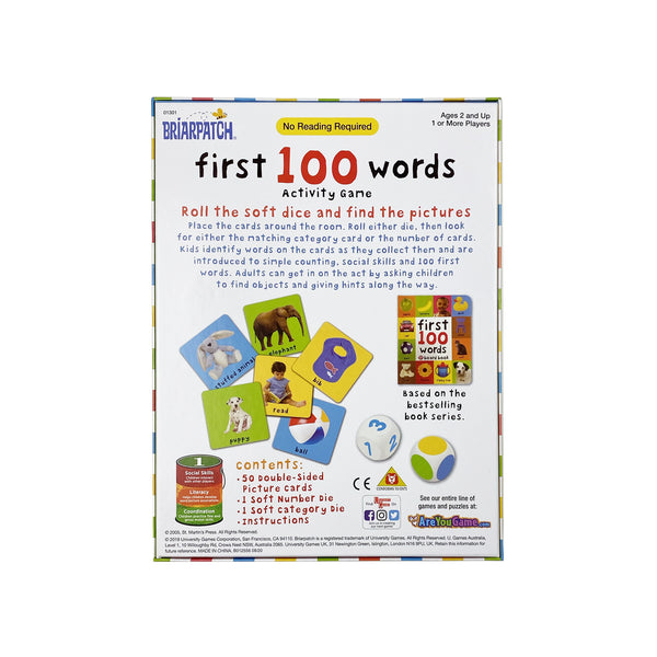 First 100 Words Activity game