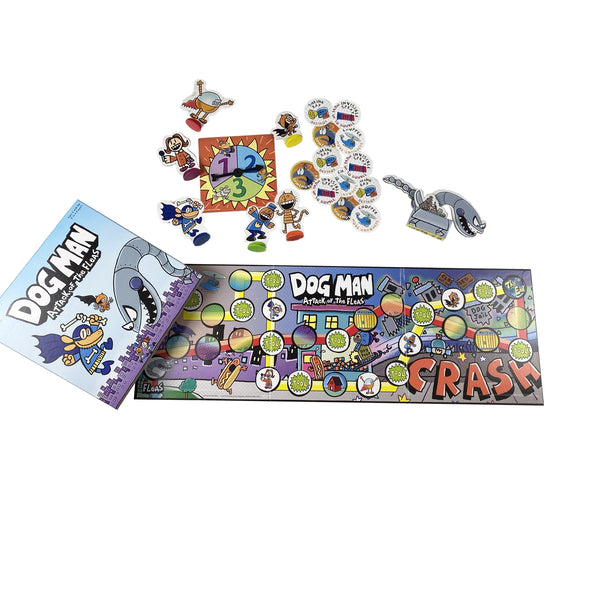 Dog Man Attack of the Fleas Board Game