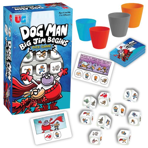 Dog Man Big Jim Begins Dice Game