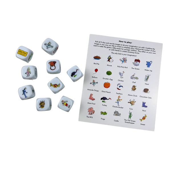 Roald Dahl Swashboggling Story Dice