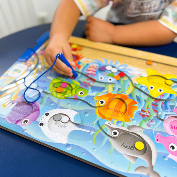 Sort & Learn Magnetic Puzzles - Colours Sea