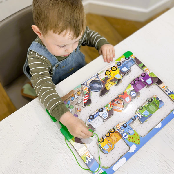 Sort & Learn Magnetic Puzzles - Shapes Diggers