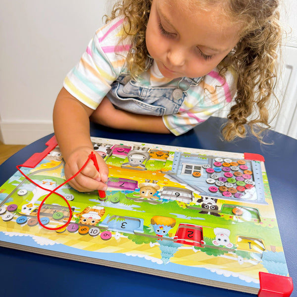 Sort & Learn Magnetic Puzzles - Counting Farm