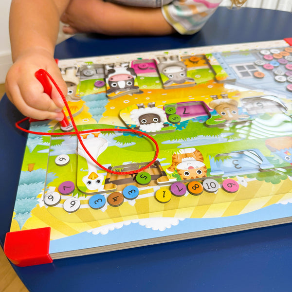 Sort & Learn Magnetic Puzzles - Counting Farm