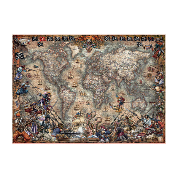 Educa Pirates Map 2000 Piece Puzzle