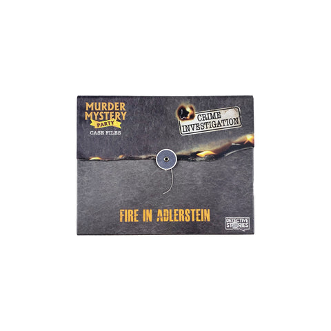 Fire in Adlerstein Murder Mystery Case File