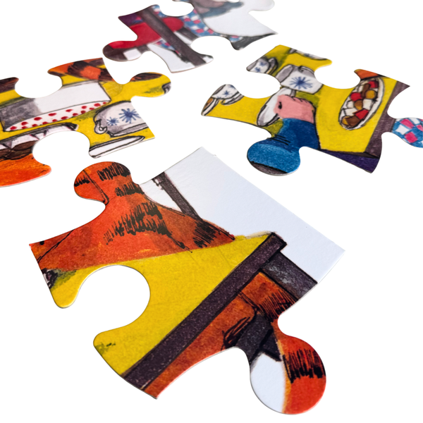 The Tiger Who Came To Tea 24 piece Jumbo Floor Puzzle