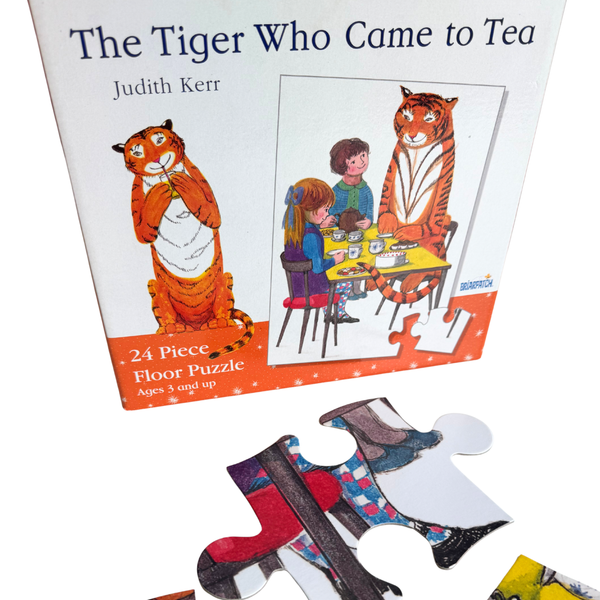 The Tiger Who Came To Tea 24 piece Jumbo Floor Puzzle