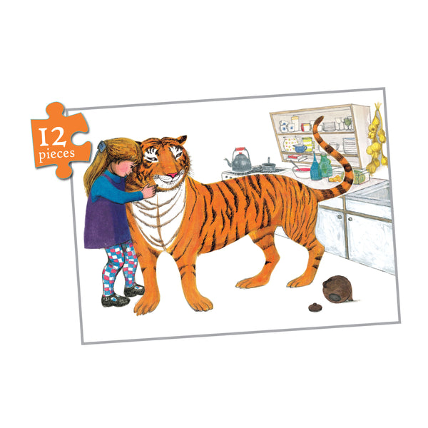 The Tiger Who Came To Tea 4 in 1 Puzzle