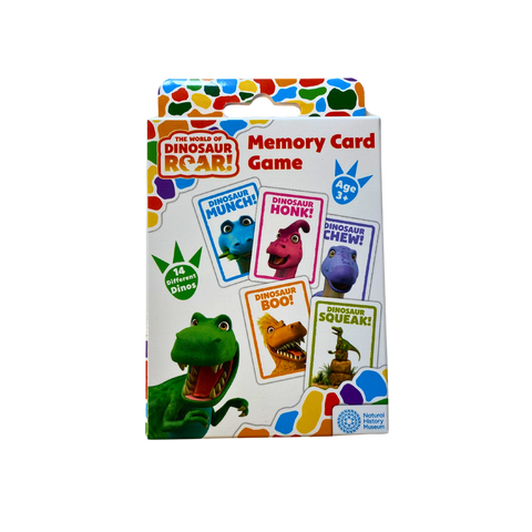 The World of Dinosaur Roar! Memory Card Game