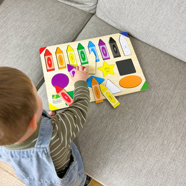 Lift & Learn - Colours & Shapes