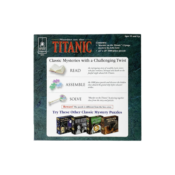 Murder On The Titanic Mystery Puzzle