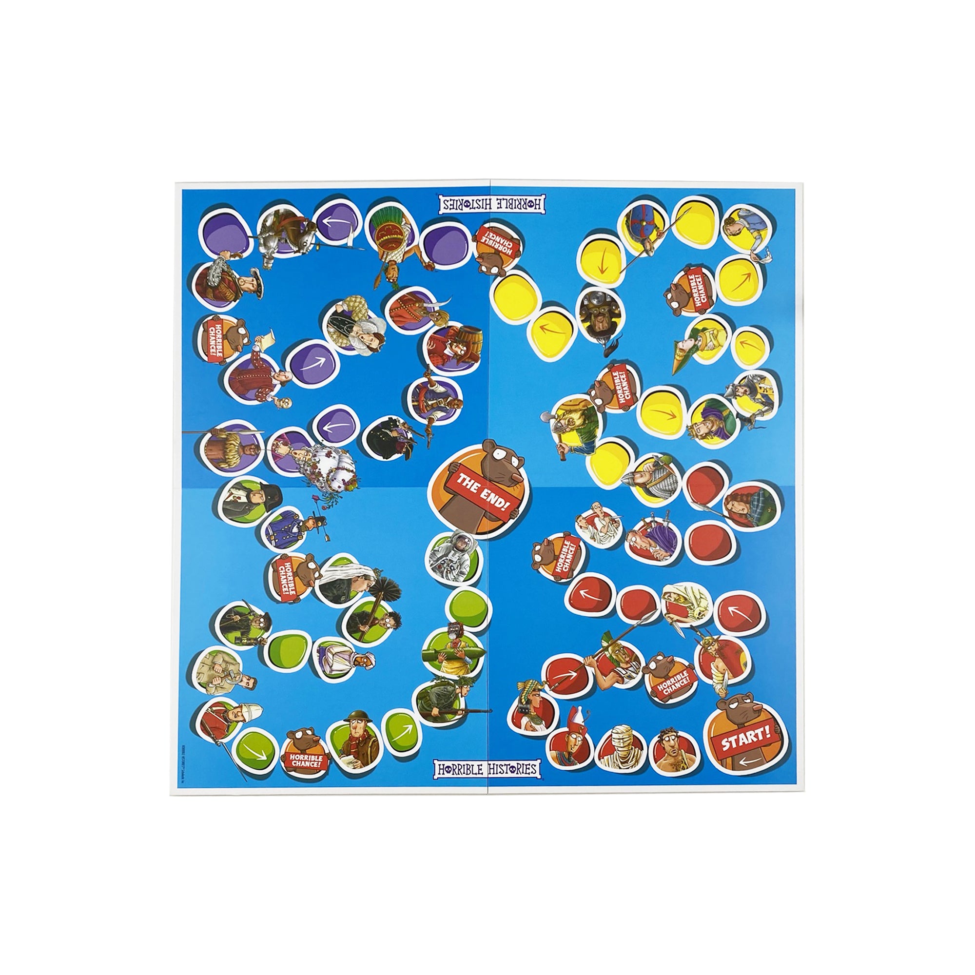 Horrible Histories The Board Game - Grappig Educatief Bordspel Geschiedenis