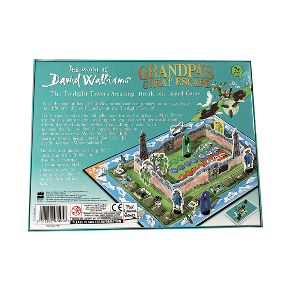 David Walliams Grandpa's Great Escape Board Game