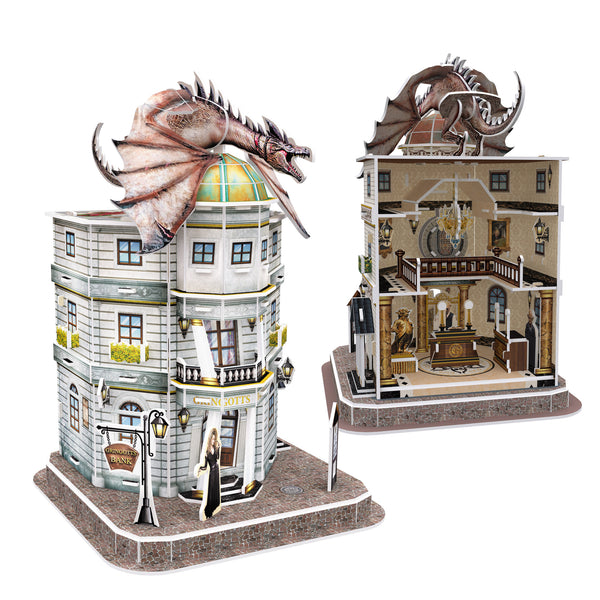 Harry Potter Diagon Alley Gringotts Bank 3D Puzzle