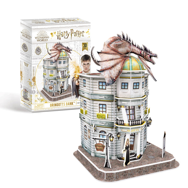 Harry Potter Diagon Alley Gringotts Bank 3D Puzzle