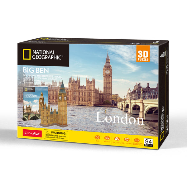 National Geographic Big Ben 3D Puzzle