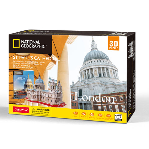 National Geographic St Paul's Cathedral 3D Puzzle