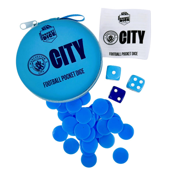 Manchester City FC Pocket Dice