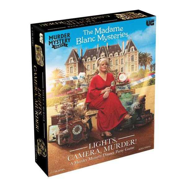 Murder Mystery Party x The Madame Blanc Mysteries - Lights, Camera, Murder!