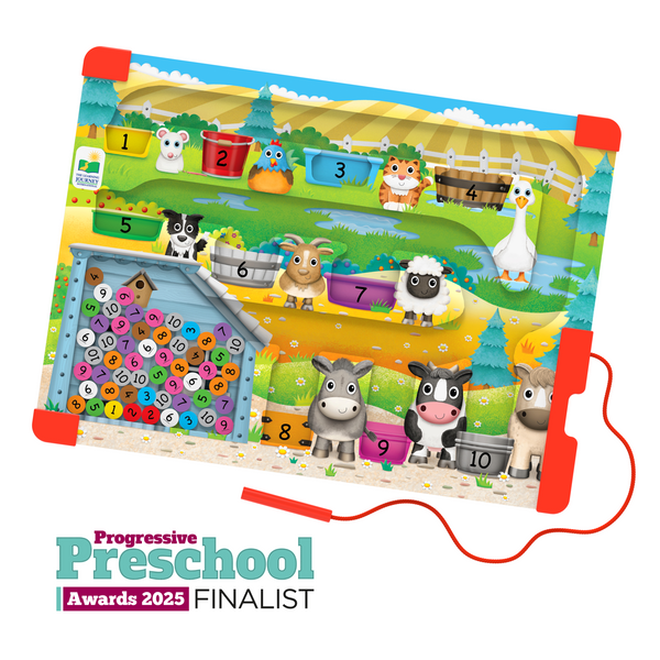 Sort & Learn Magnetic Puzzles - Counting Farm