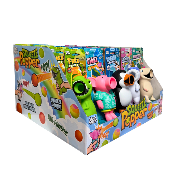 Squeeeze Popper Flat Packed CDU