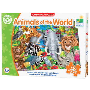 Jumbo Floor Puzzles  - Animals of the World 