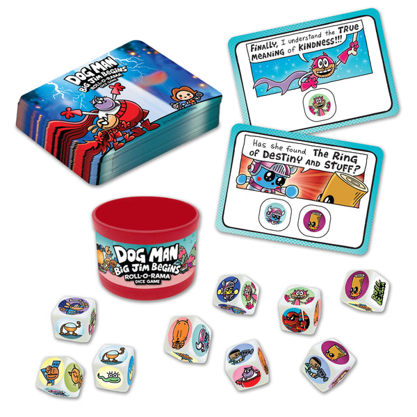Dog Man Big Jim Begins Dice Game