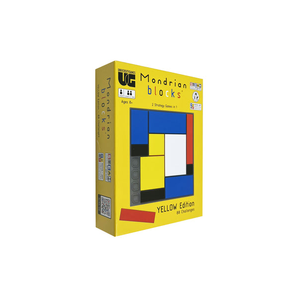 Mondrian Yellow blocks