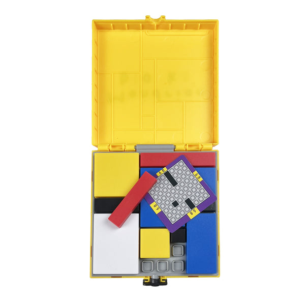 Mondrian Yellow blocks