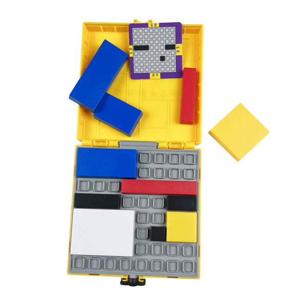 Mondrian Yellow blocks