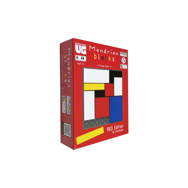 Mondrian Red blocks