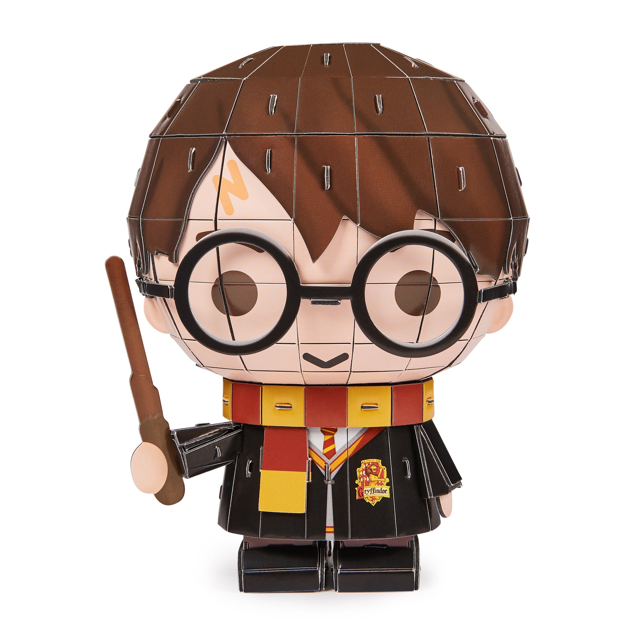 Portamonete Harry Potter Chibi Pill - Marrone, 12 X 8.5 Cm, Con Zip E Gancio
