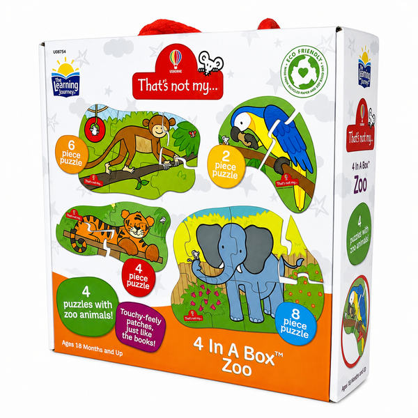 That's Not My… 4-in-a-Box Puzzle Set: Zoo