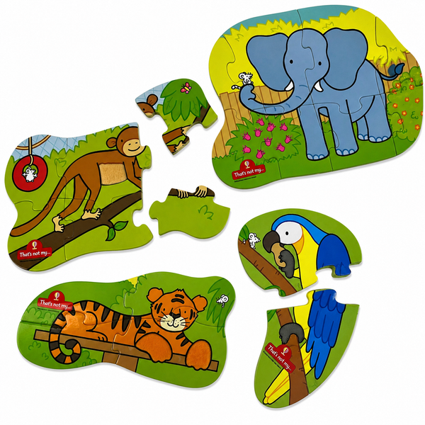 That's Not My… 4-in-a-Box Puzzle Set: Zoo