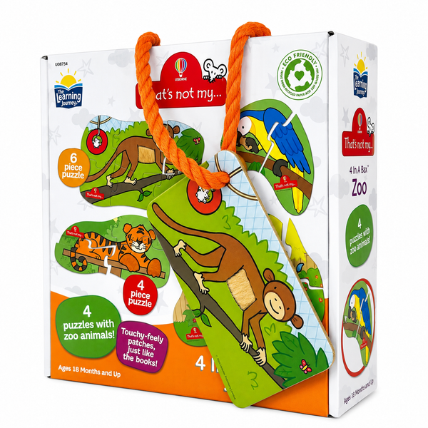 That's Not My… 4-in-a-Box Puzzle Set: Zoo
