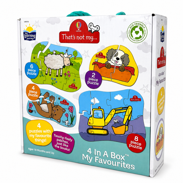 That's Not My… 4-in-a-Box Puzzle Set: My Favourites